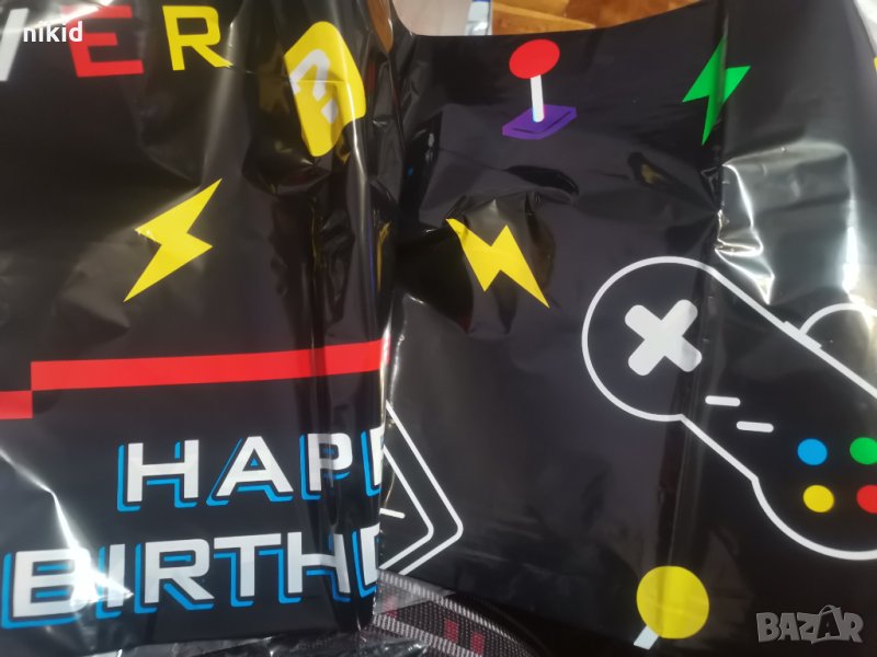 ПЛЕЙСТЕЙШЪН ДЖОЙСТИК конзола найлонова покривка за парти рожден ден, снимка 1