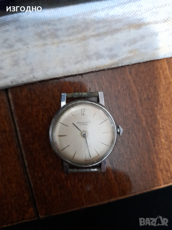 40€ РАБОТЕЩ АНТИКВАРЕН ОТ СССР СТАР СЪВЕТСКИ ЧАСОВНИК ЮНОСТЬ, снимка 1