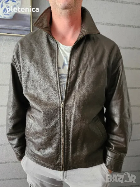 Мъжко кожено яке GAP , снимка 1