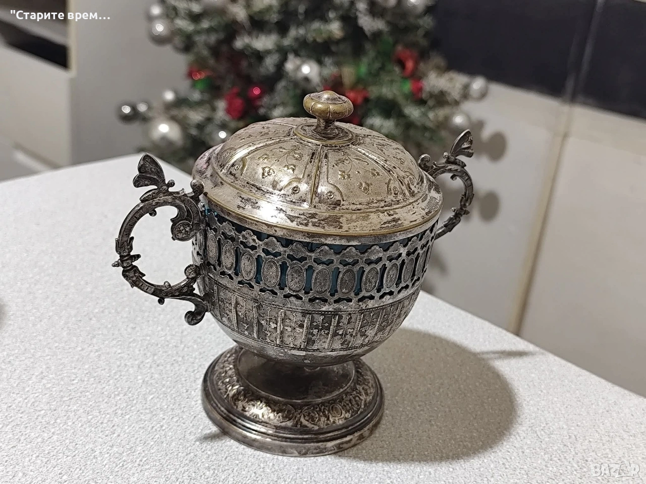 Антикварна Захарница / Бонбониера WMF , снимка 1