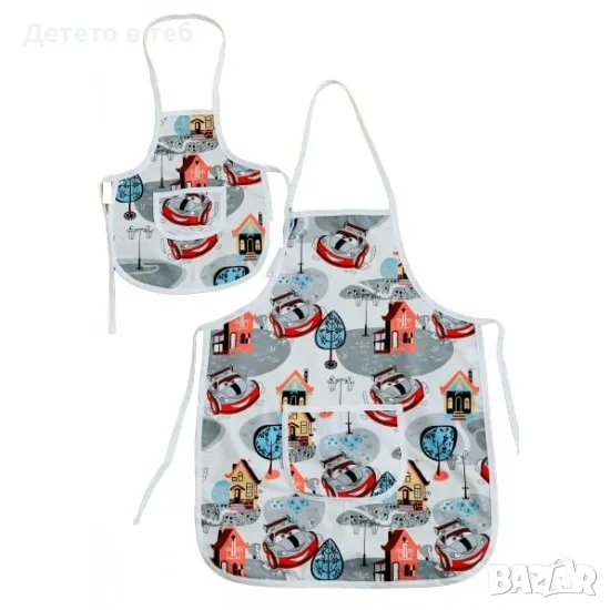 Комплект престилки за готвене Коли, снимка 1