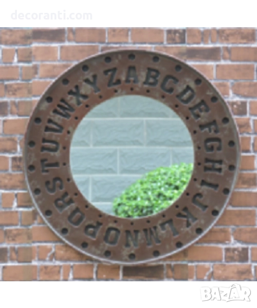 Стенно огледало с английската азбука, снимка 1