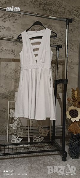 Бяла рокля Pause, снимка 1