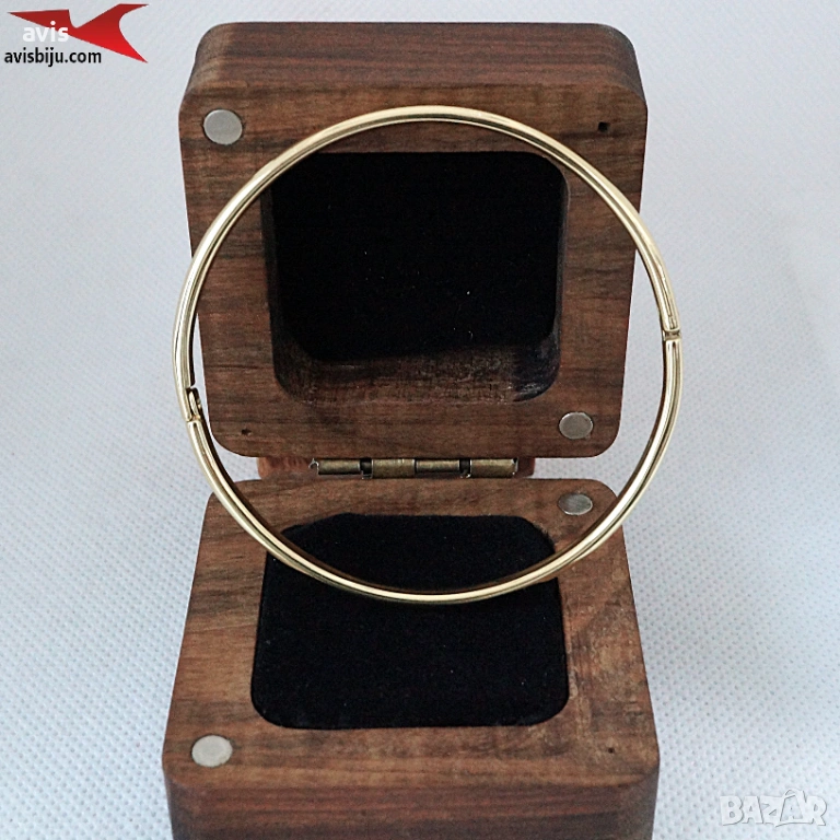 Гривна с 14К златно покритие 234848, снимка 1