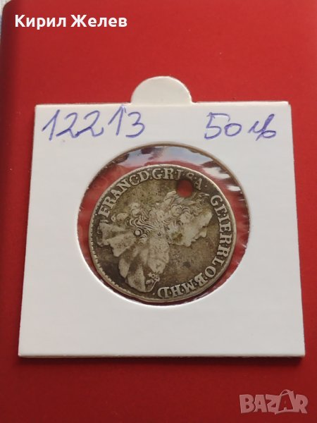 Сребърна монета 17 кройцера 1760г. Франц първи Кремниц Свещена Римска Империя 12213, снимка 1