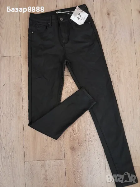 Нов! Дамски кожен панталон , снимка 1