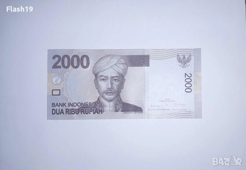 Индонезия 2000 рупии 2009 UNC, снимка 1