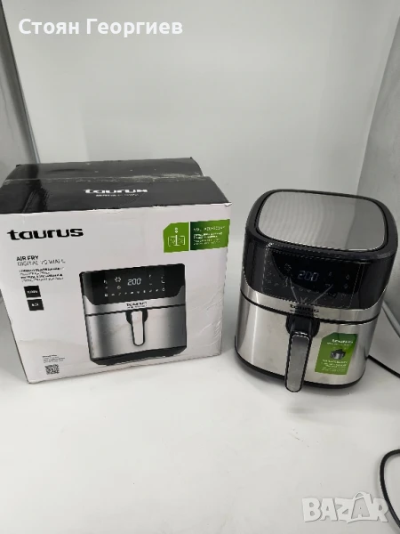 Чисто нов Taurus Air Fry Digital 7S 6.5литра 1600вата
, снимка 1