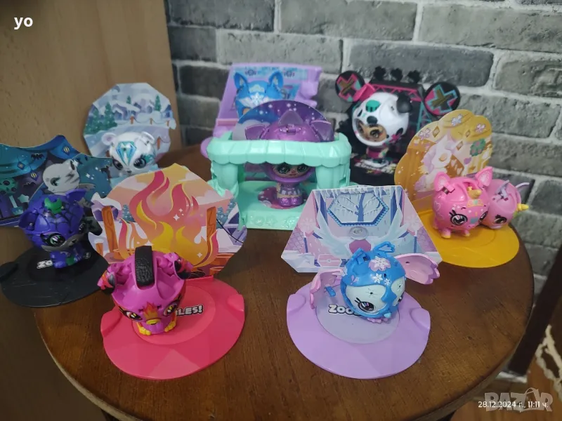 Лот топчета Зубълс/Zoobles , снимка 1