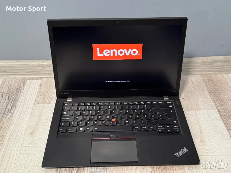 Лаптоп LENOVO THINKPAD T460S/ 15-6300U/8GB/256GB SSD/14 FullHD/HDMI, снимка 1