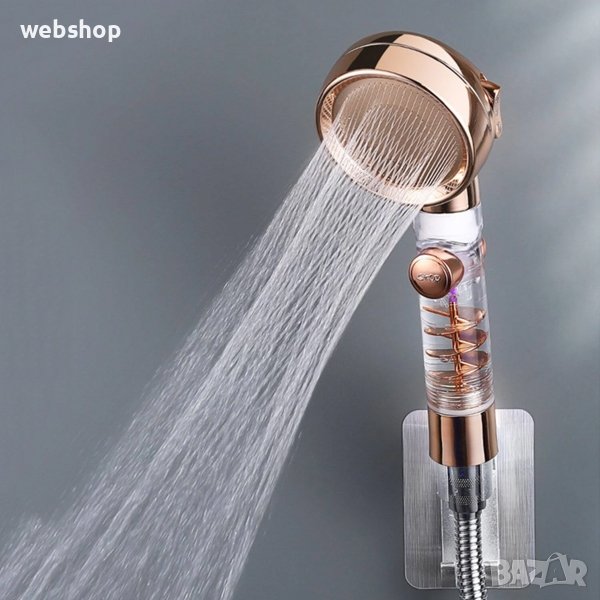 МНОГОФУНКЦИОНАЛНА ДУШ СЛУШАЛКА С ФИЛТЪР И 3 ФУНКЦИИ НА ВОДАТА, снимка 1
