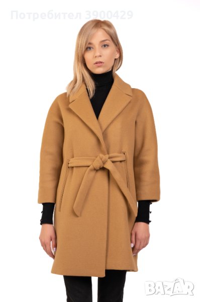 Дамско Палто Helsinki - Кафяво, снимка 1