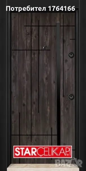 Блиндирана турска входна врата за апартаменти, снимка 1