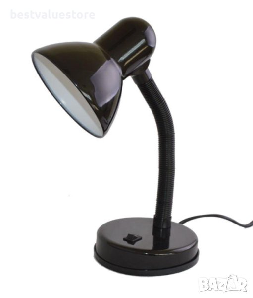 Лампа Настолна Черна Е27 15W, снимка 1