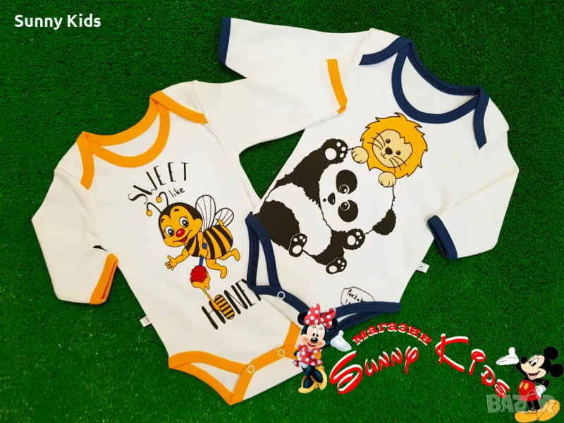Боди "пчеличка" и "панда", снимка 1