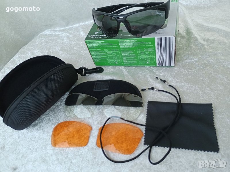 Спортни слънчеви очила 👓 с UV 400, 3 в 1, снимка 1