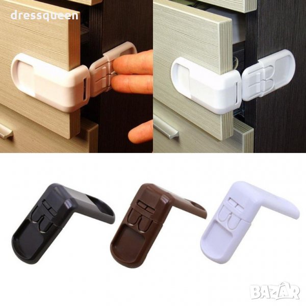 3309 Универсален ъглов предпазител за шкафове и чекмеджета, снимка 1