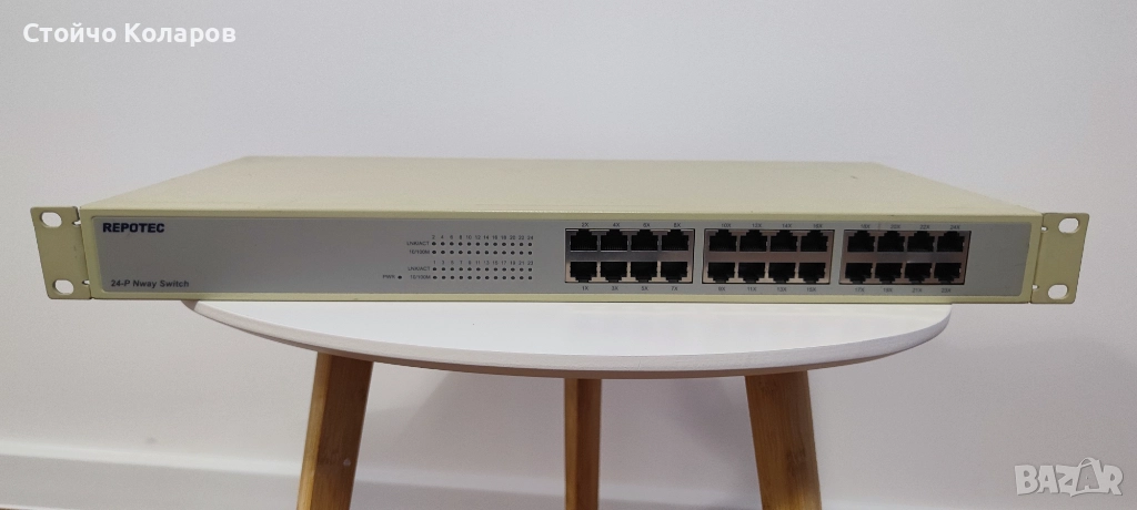 Switch SWITCH RP-1724DR/L W/RACK KITS, снимка 1