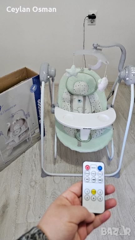 Бебешки електрическа люлка , снимка 1
