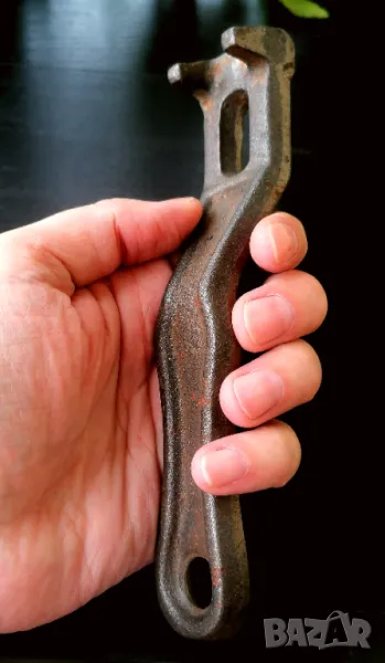 Чугунена дръжка, инструмент, снимка 1