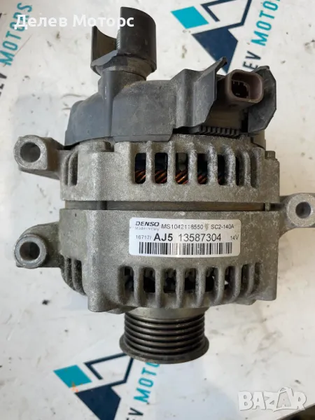 13587304, MS1042118550 алтернатор Динамо Denso 140A от Opel Insignia B Grand Sports 1.6 CDTI automat, снимка 1