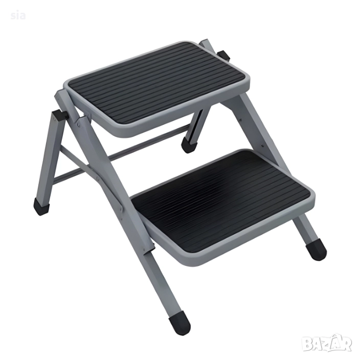 Сгъваема стълба на 2 нива, снимка 1