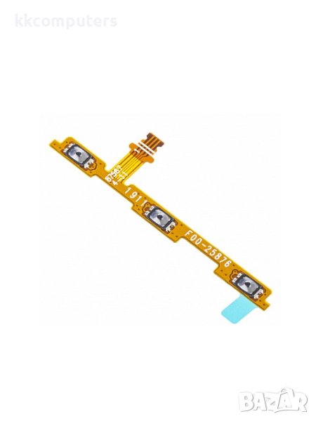 ЛЕНТОВ КАБЕЛ БУТОНИ ЗА ВКЛЮЧВАНЕ И ЗВУК HUAWEI Y6 2018 (ATU-L21), снимка 1