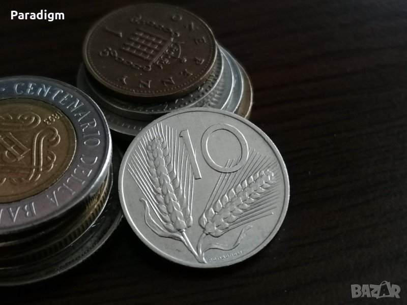 Монета - Италия - 10 лири | 1980г., снимка 1