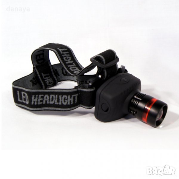 Фенер за глава челник със ZOOM функция, 3 режима на светене, снимка 1