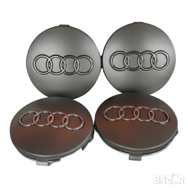 60мм Капачки за джанти за АУДИ AUDI А3 А4 А5 А6 А7 А8 OEM 4B0 601 170, снимка 1