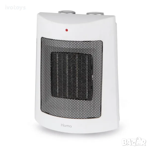 Печка керамична Homa HCH-2223C, 1800W, Бял, снимка 1