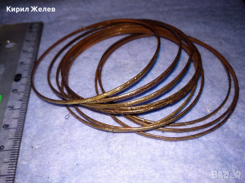 КОМПЛЕКТ ПОМЕДНЕНИ ОРНАМЕНТИРАНИ ГРИВНИ от НЕРЪЖДАЕМА СТОМАНА 38012, снимка 1