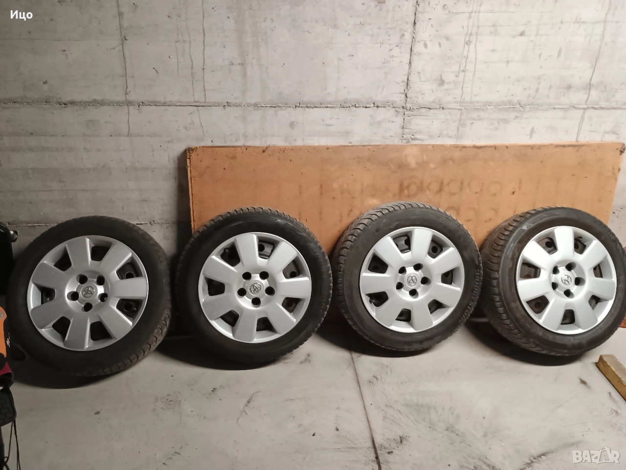 Железни джанти 5*114.3*16 от Тойота Аурис, снимка 1