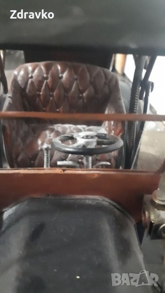 Ретро количка ръчна изработка, снимка 1