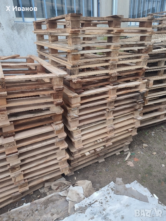 Букови палети за отопление , снимка 1