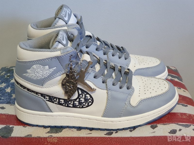 JORDAN 1 High x Dior Gray, 41 номер, без забележка , снимка 1