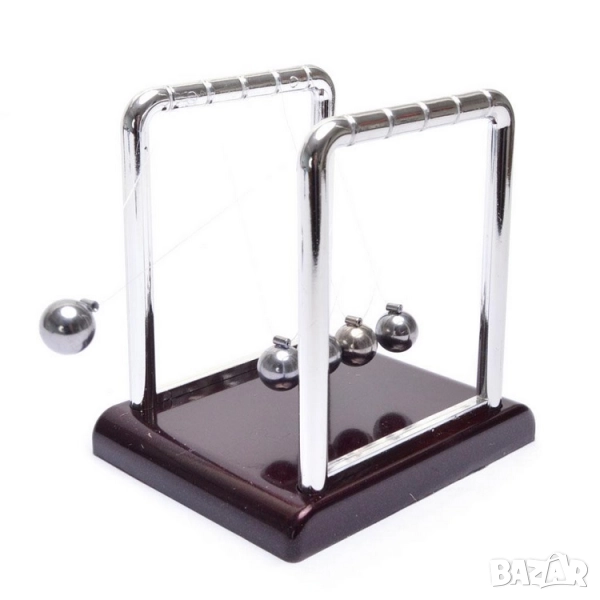 Люлката на Нютон – сувенирна фигурка, антистрес игра, снимка 1