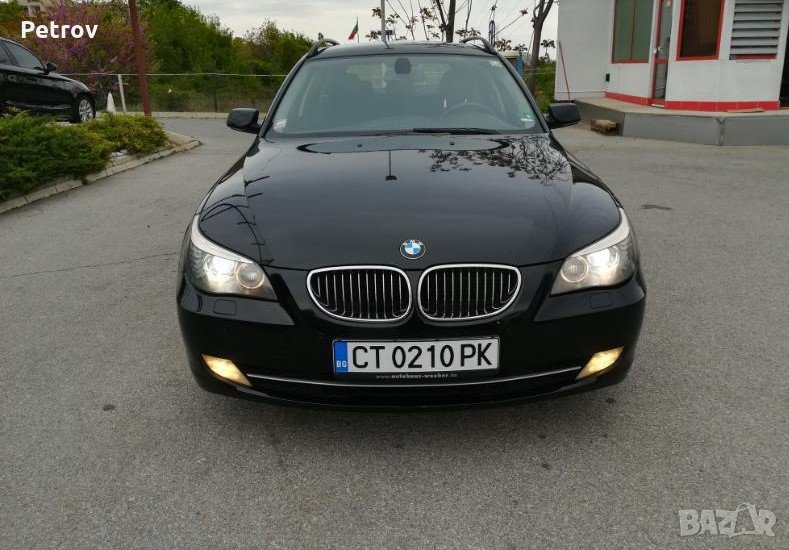 BMW 525 D  FACE LIFT -  197 PS / 3000 cm³ , Нов Внос Германия !!!ЧЕРЕН БУЕН БАВАРСКИ КОН!!!, снимка 1