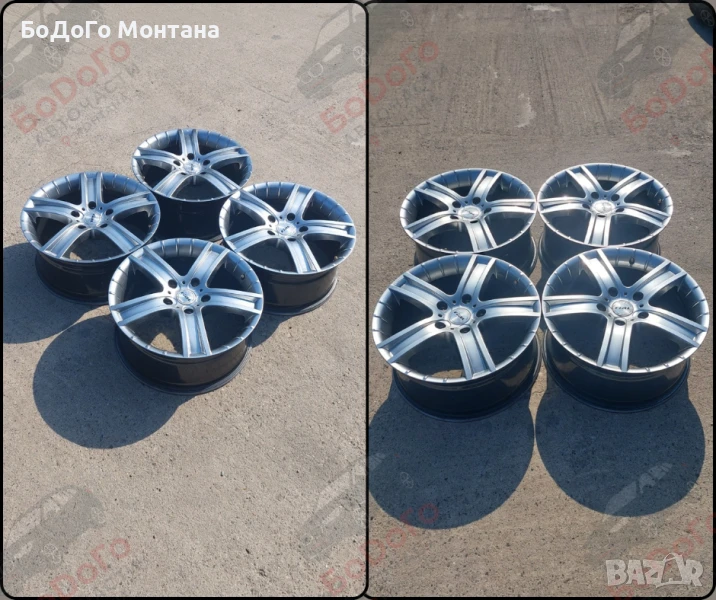 Оригинални алуминиеви джанти RIAL COMO – 18", снимка 1