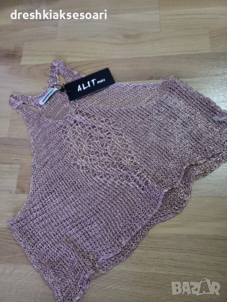 Мрежест Потник топ , снимка 1