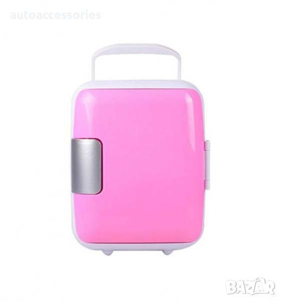 3000051708 ХЛАДИЛНИК ТУРИСТИЧЕСКИ 12V РОЗОВ APTEL AG668A, снимка 1