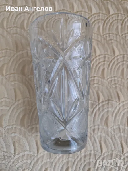 Нова кристална ваза, снимка 1