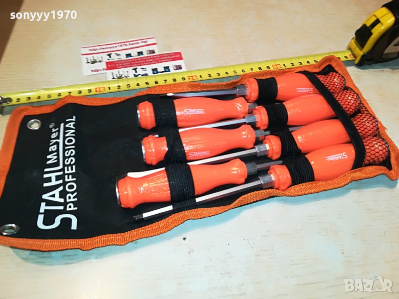 STAHL MAYER PROFESSIONAL-УДАРНИ ОТВЕРТКИ 0109221643, снимка 1