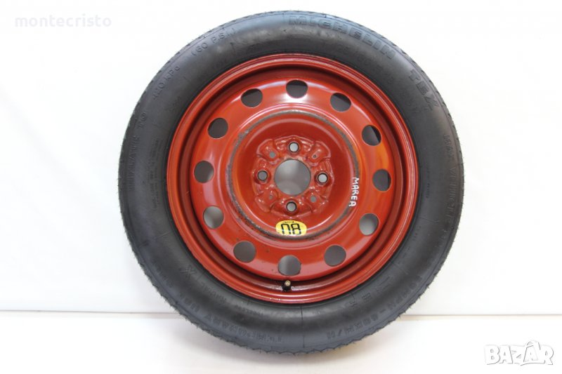 Резервна гума патерица Fiat Punto (1993-2003г.) Fiat Marea (1996-2007г.) 58.1 / 4x98 / 15 цола, снимка 1