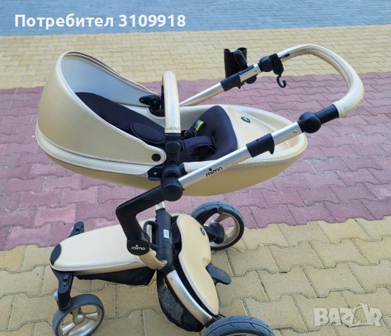 Бебешка количка Mima Xari+пълното оборудване+столче за кола !!!, снимка 2 - Детски колички - 40615017