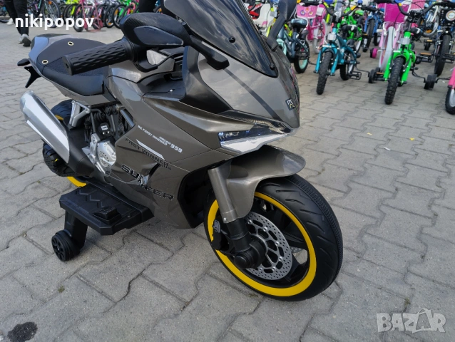 KAWASAKI акумулаторен мотор SURFER сив, снимка 5 - Детски велосипеди, триколки и коли - 53569706