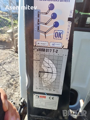 самосвал с Кран рено мастер , снимка 12 - Индустриална техника - 50688455