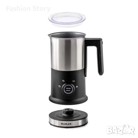 Кана за мляко на пяна Muhler MFF-44S – Гъста и пухкава пяна за секунди у дома, снимка 2 - Съдове за готвене - 52539749