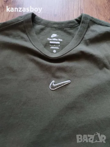 Nike Solo Swoosh Premium Essentials T-Shirt  - страхотна мъжка тениска КАТО НОВА Л, снимка 3 - Тениски - 49598327