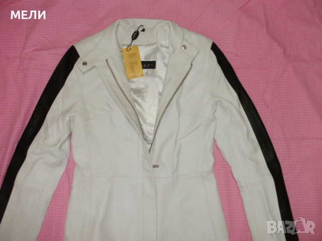 SCUSI стилно ново естествена кожа 36, снимка 5 - Якета - 51794829